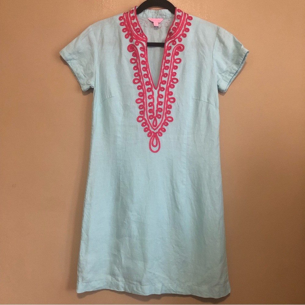 Lilly Pulitzer | Boca Grande Linen Tunic Dress